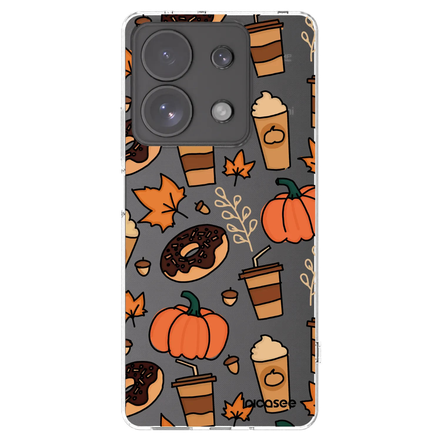 Picasee silikonski prozorni ovitek za Xiaomi Redmi Note 13 Pro 4G - Fallovers