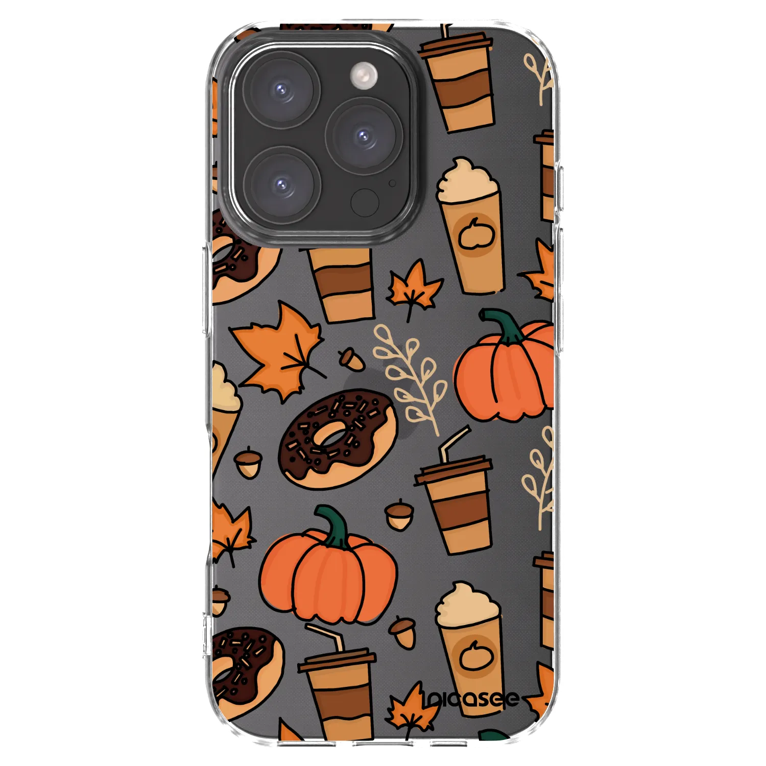 Picasee silikonski prozorni ovitek za Apple iPhone 16 Pro - Fallovers