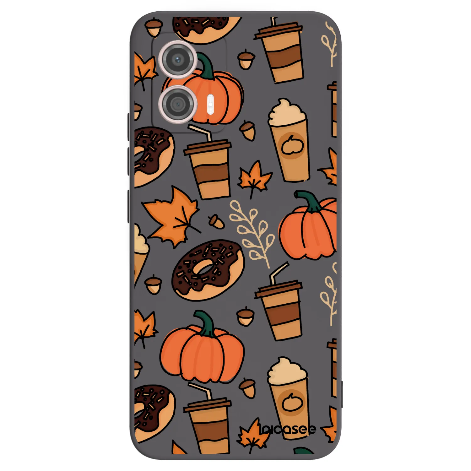 Picasee silikonski črni ovitek za Motorola Moto G53 5G - Fallovers