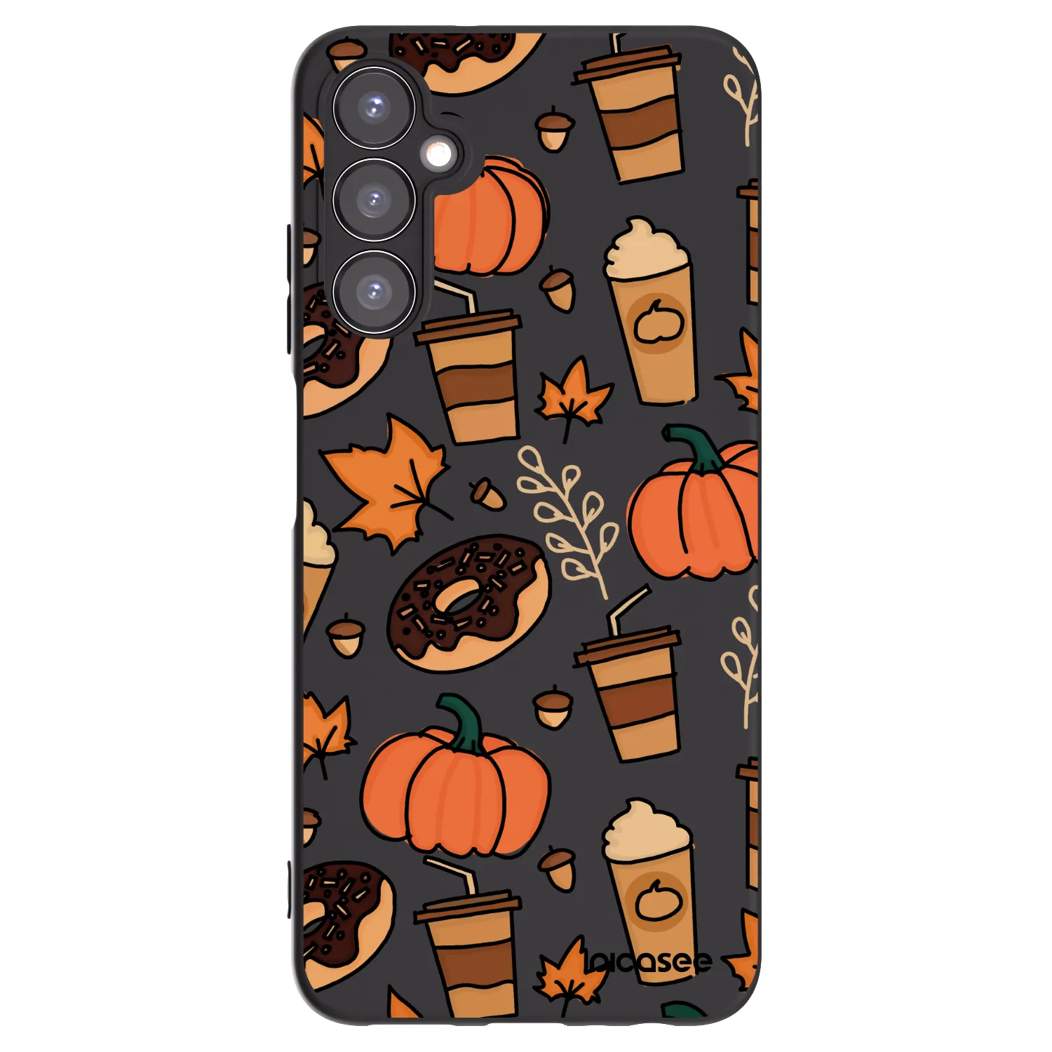 Picasee silikonski črni ovitek za Samsung Galaxy A05s A057G - Fallovers