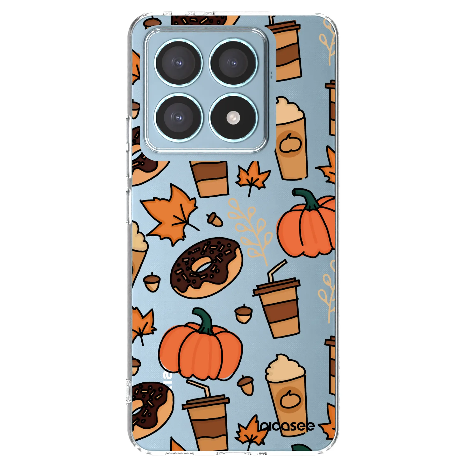 Picasee silikonski prozorni ovitek za Xiaomi 14T Pro - Fallovers
