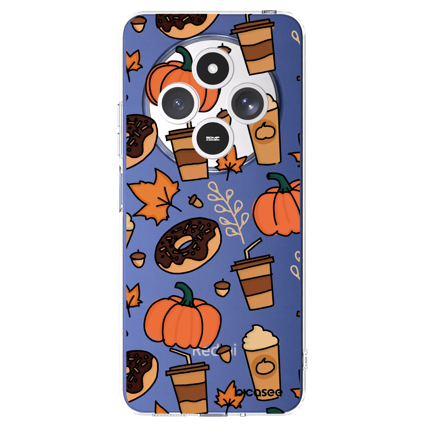 Picasee silikonski prozorni ovitek za Xiaomi Redmi 14C - Fallovers