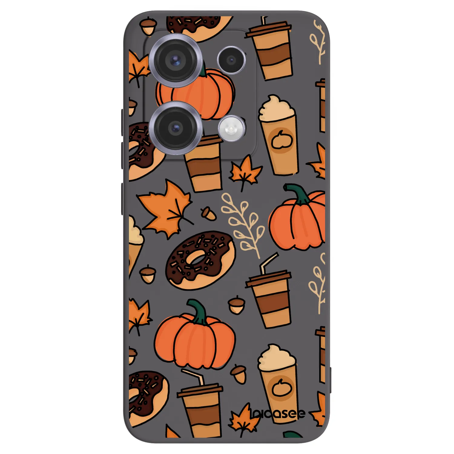 Picasee silikonski črni ovitek za Xiaomi Redmi Note 14S - Fallovers