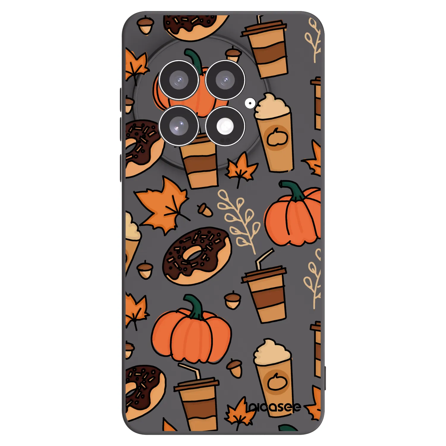 Picasee silikonski črni ovitek za OnePlus 13 5G - Fallovers