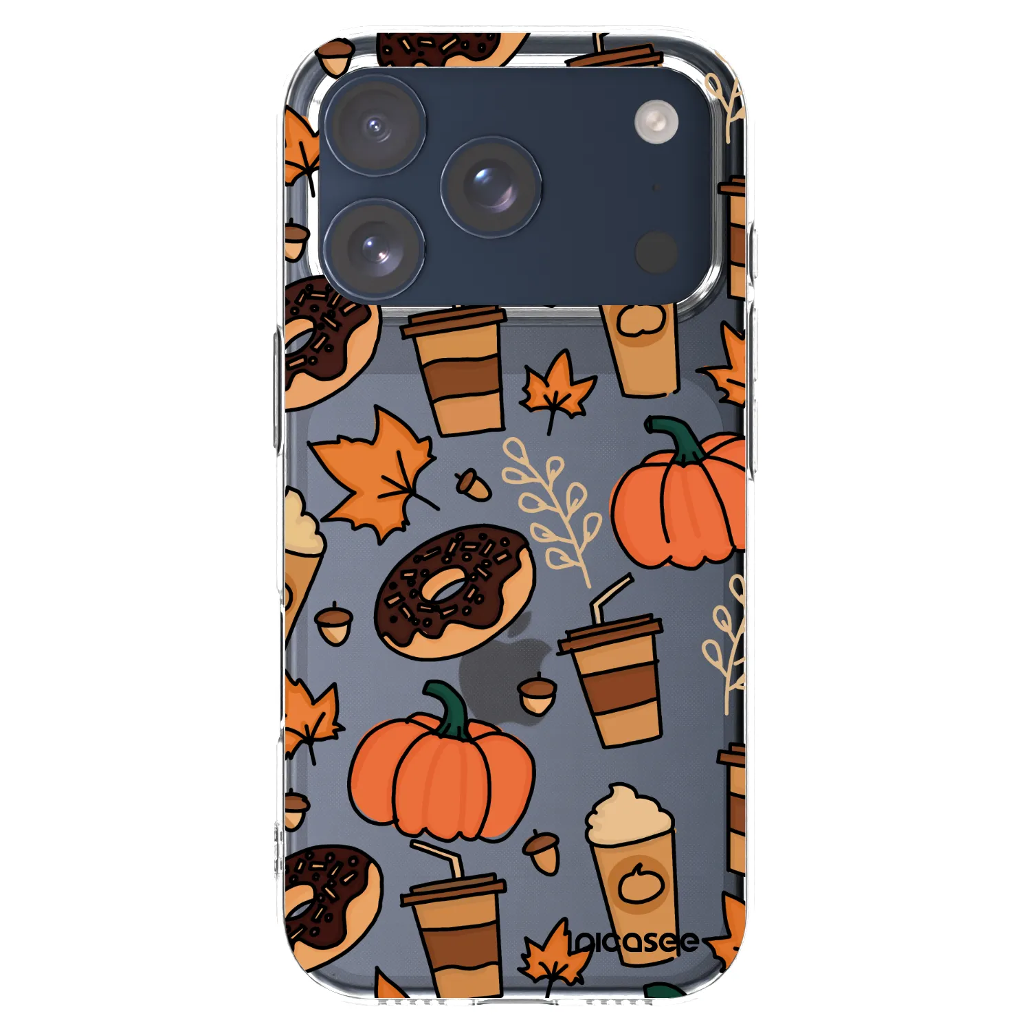 Picasee silikonski prozorni ovitek za Apple iPhone 17 Pro - Fallovers