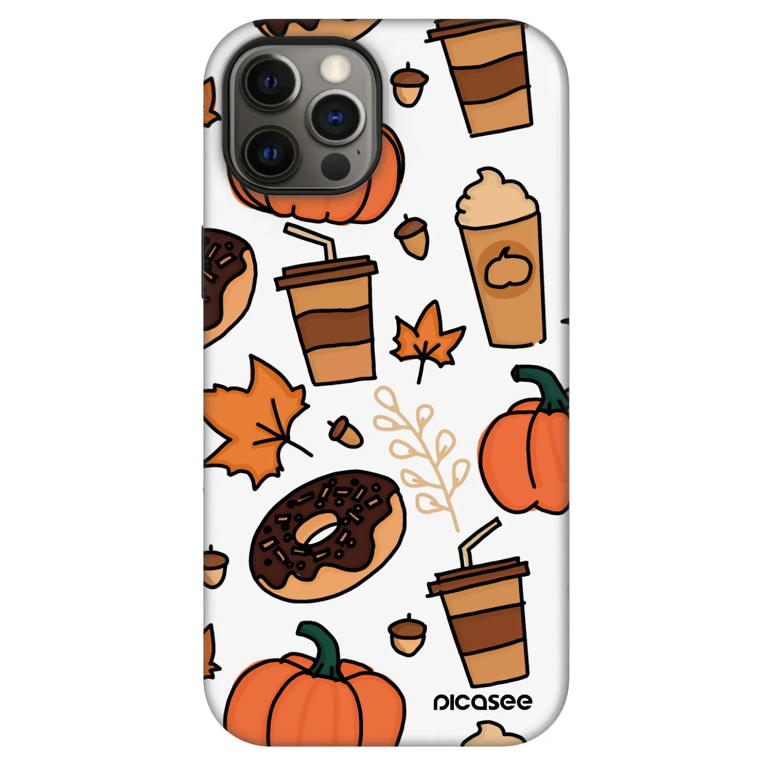Picasee Fashion Case MagSafe za Apple iPhone 12 - Fallovers