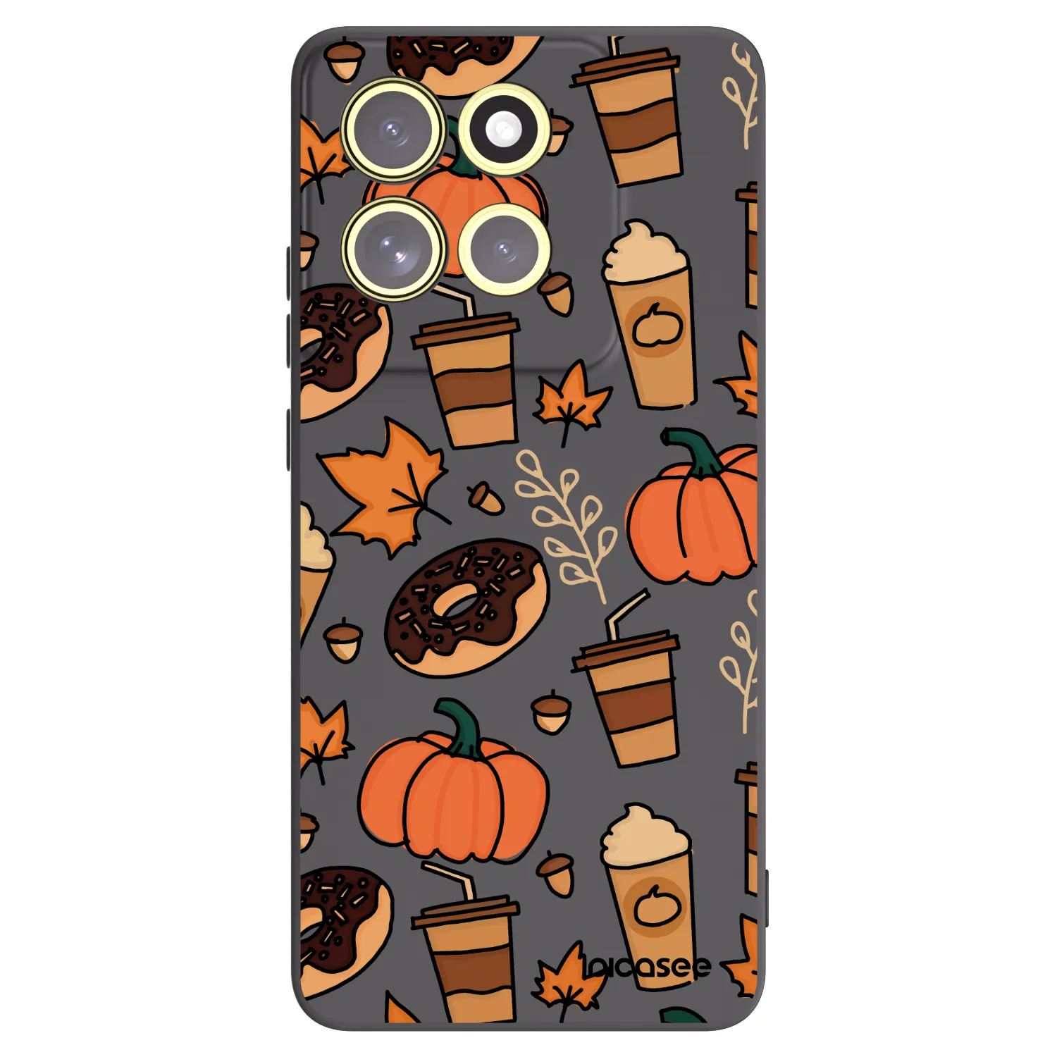 Picasee silikonski črni ovitek za Motorola Moto G86 5G - Fallovers