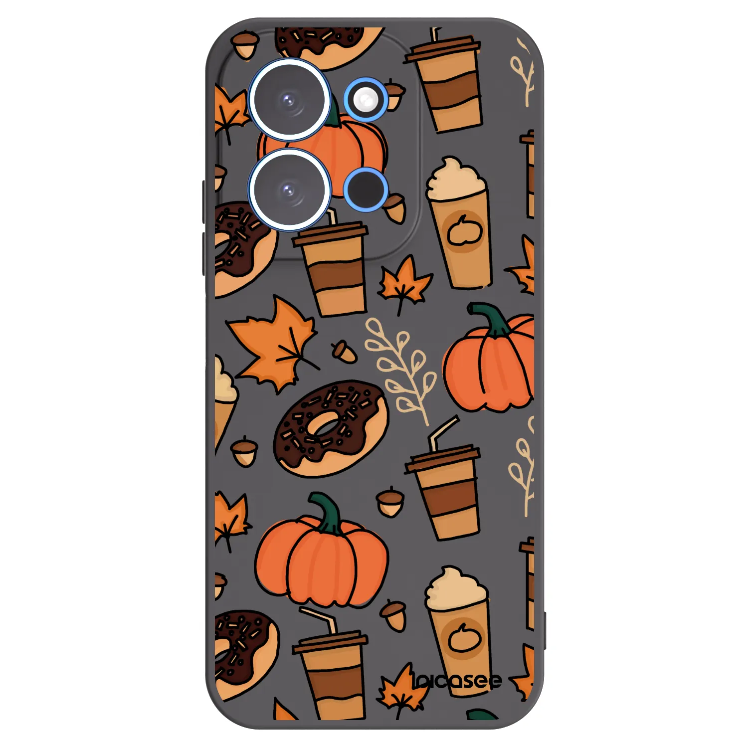 Picasee silikonski črni ovitek za Xiaomi Redmi 15C 4G - Fallovers