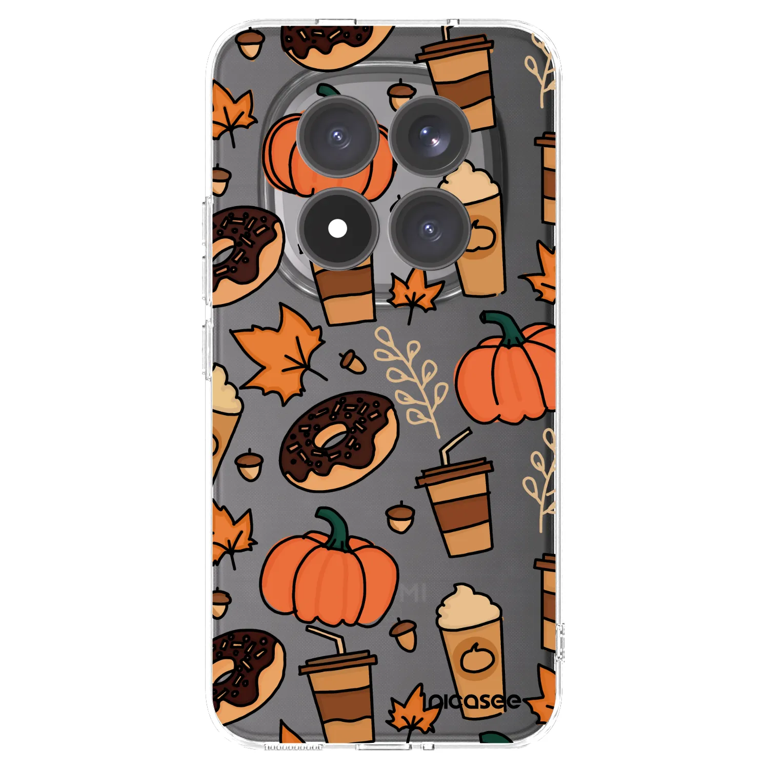 Picasee silikonski prozorni ovitek za Xiaomi Redmi Note 15 Pro+ - Fallovers