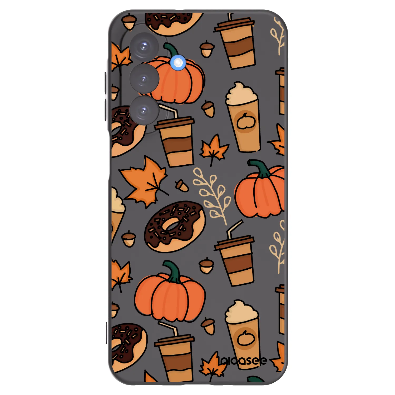 Picasee silikonski črni ovitek za Samsung Galaxy A17 5G - Fallovers
