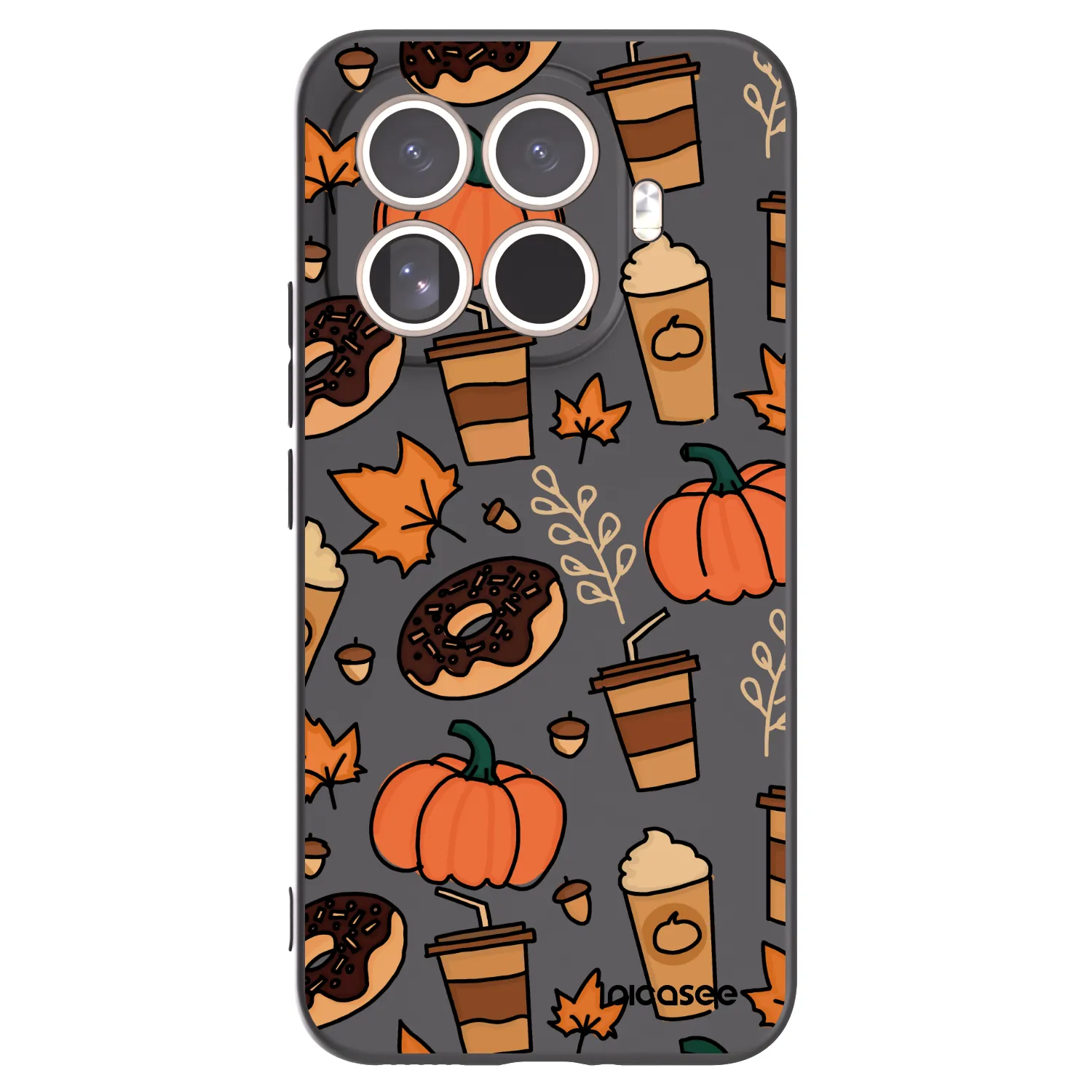 Picasee silikonski črni ovitek za Xiaomi 15T Pro - Fallovers
