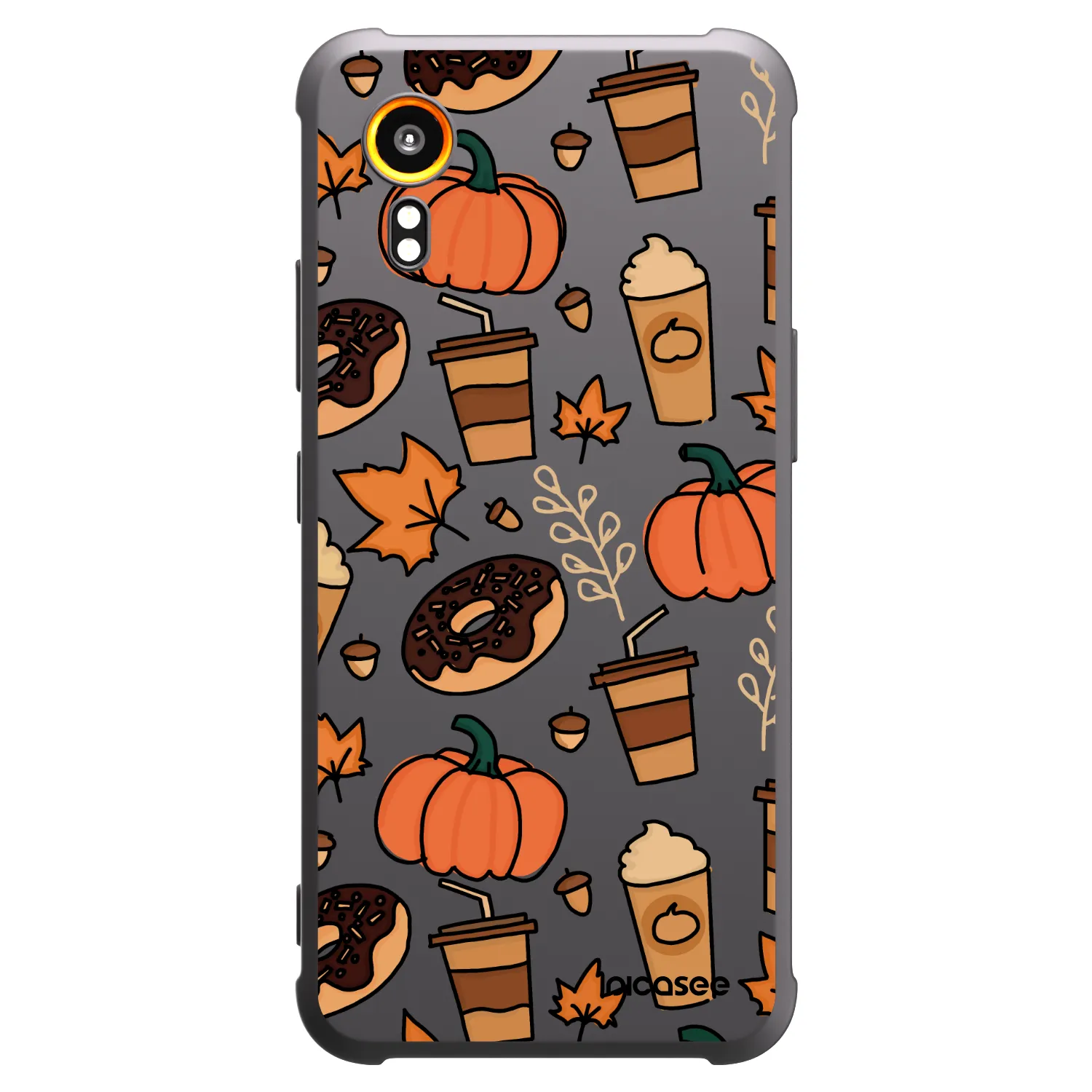 Picasee silikonski črni ovitek za Samsung Galaxy XCover 7 - Fallovers