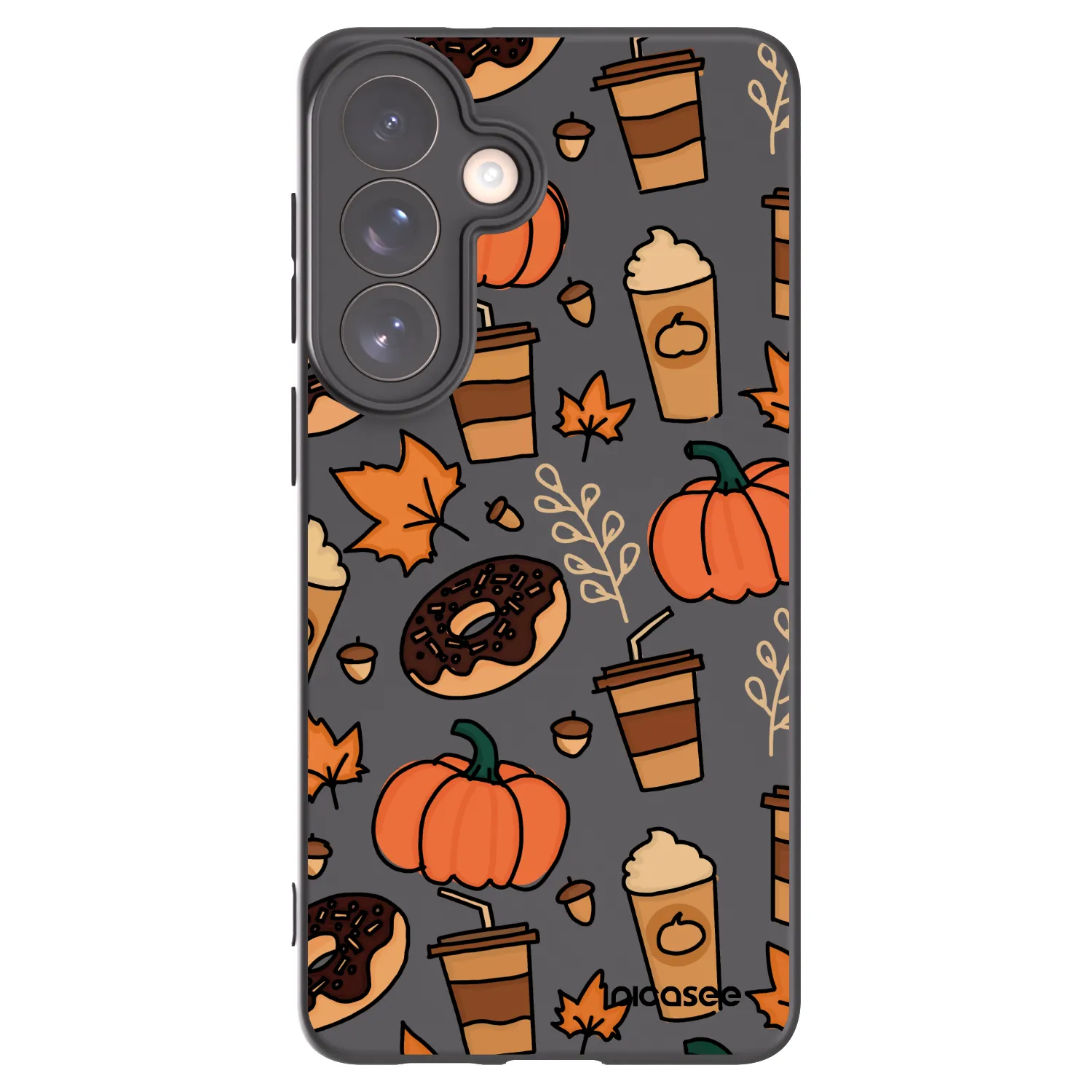 Picasee silikonski črni ovitek za Samsung Galaxy S26+ - Fallovers
