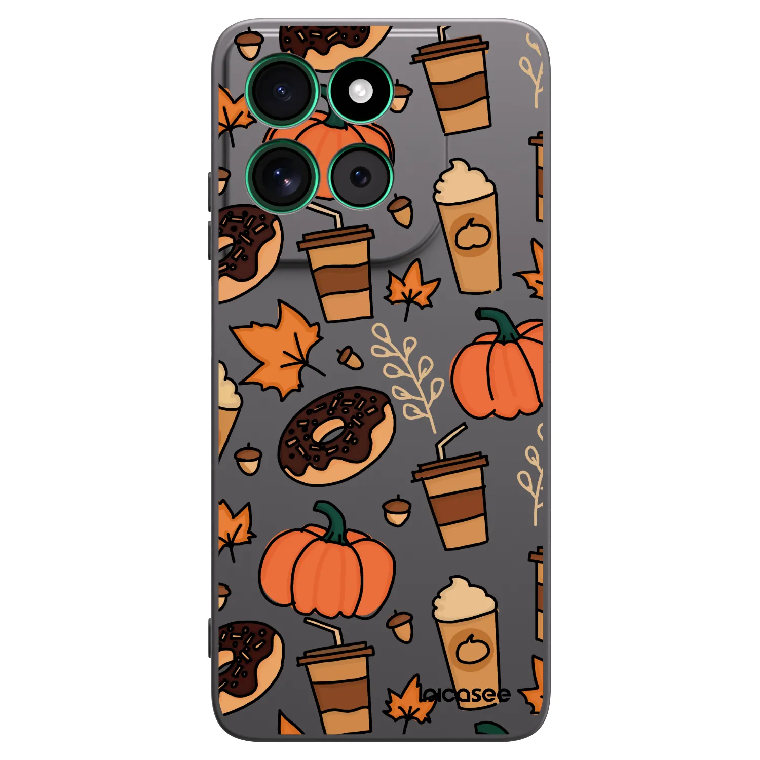 Picasee silikonski črni ovitek za Motorola Moto G57 Power - Fallovers