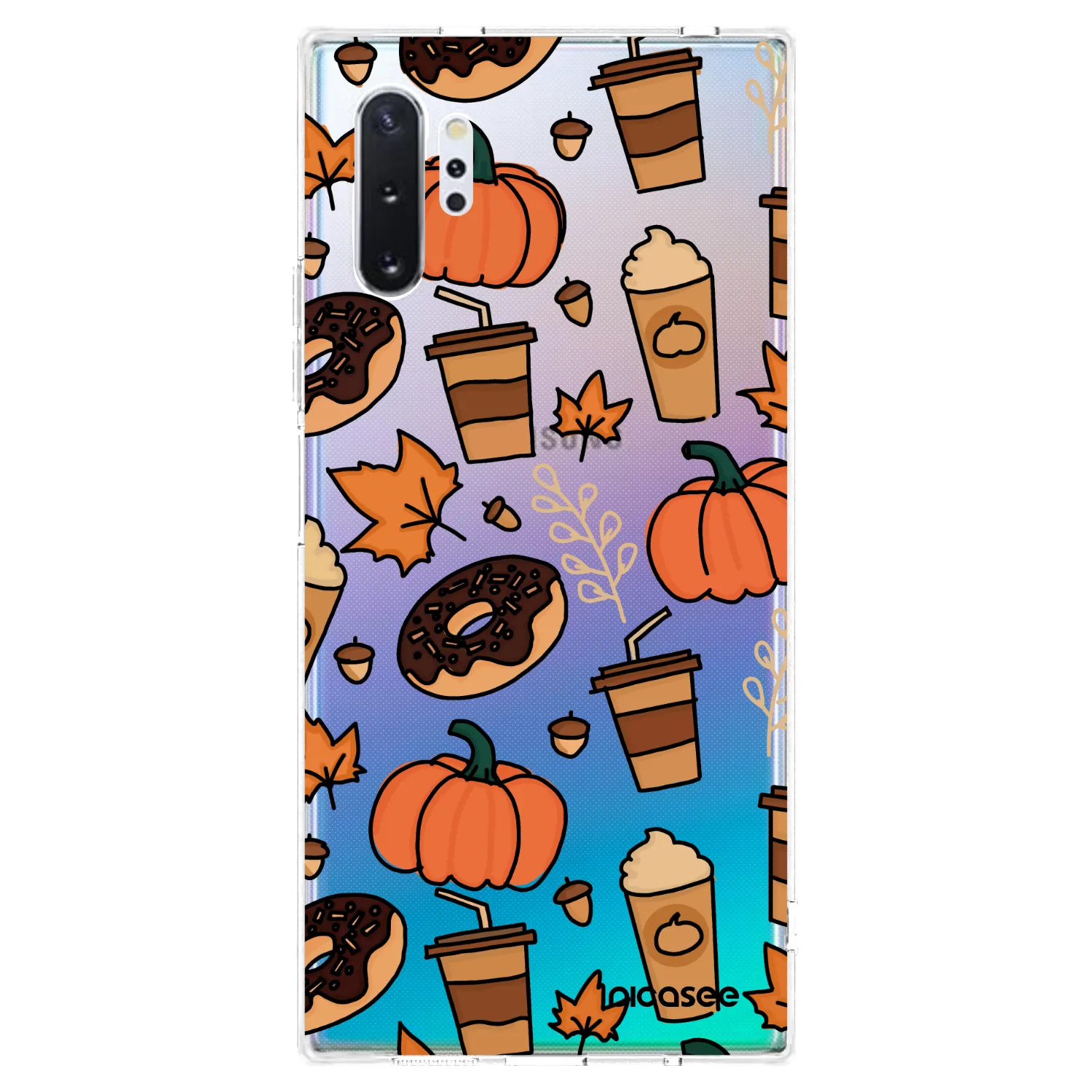 Picasee silikonski prozorni ovitek za Samsung Galaxy Note 10+ N975F - Fallovers