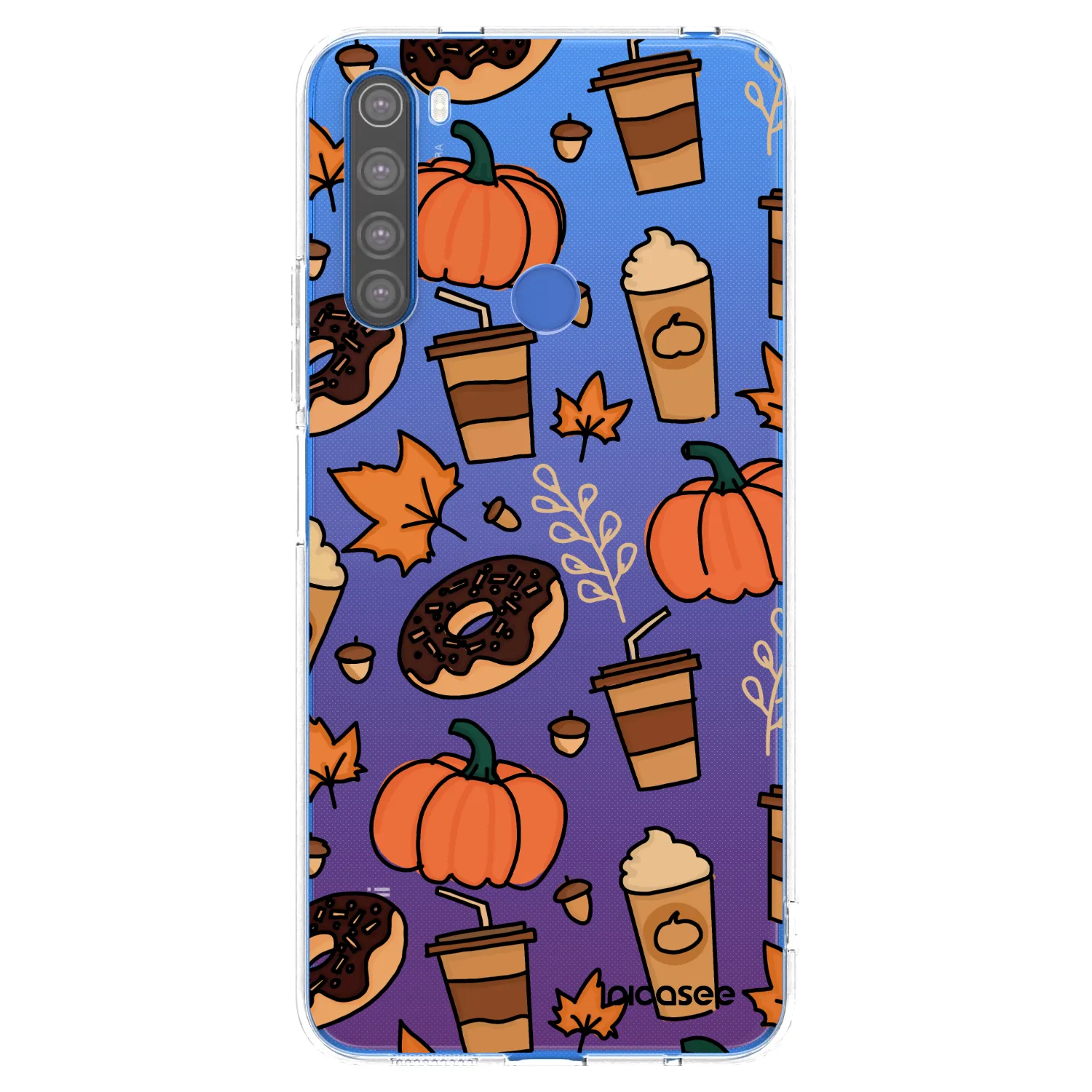 Picasee silikonski prozorni ovitek za Xiaomi Redmi Note 8T - Fallovers