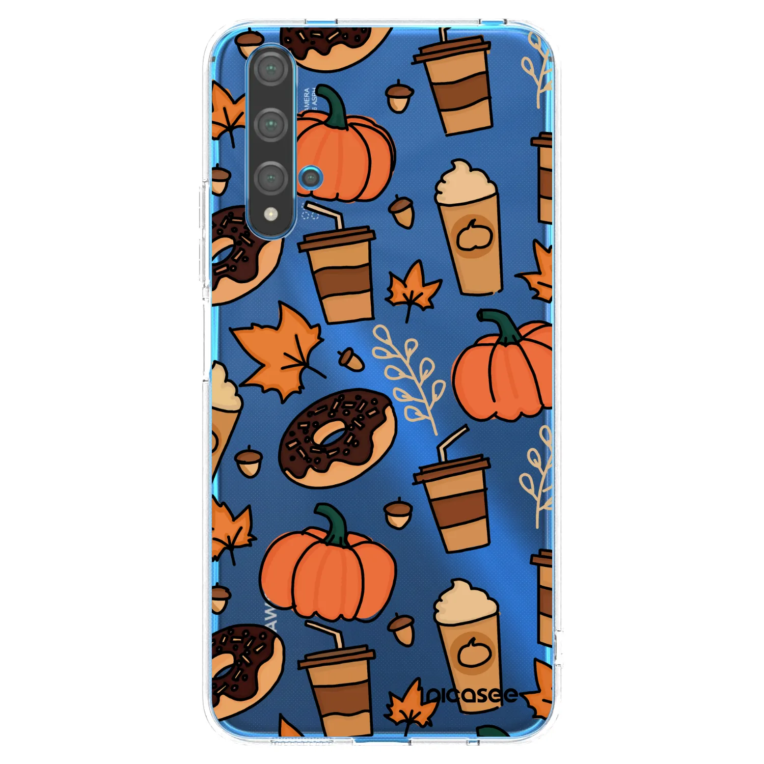 Picasee silikonski prozorni ovitek za Huawei Nova 5T - Fallovers
