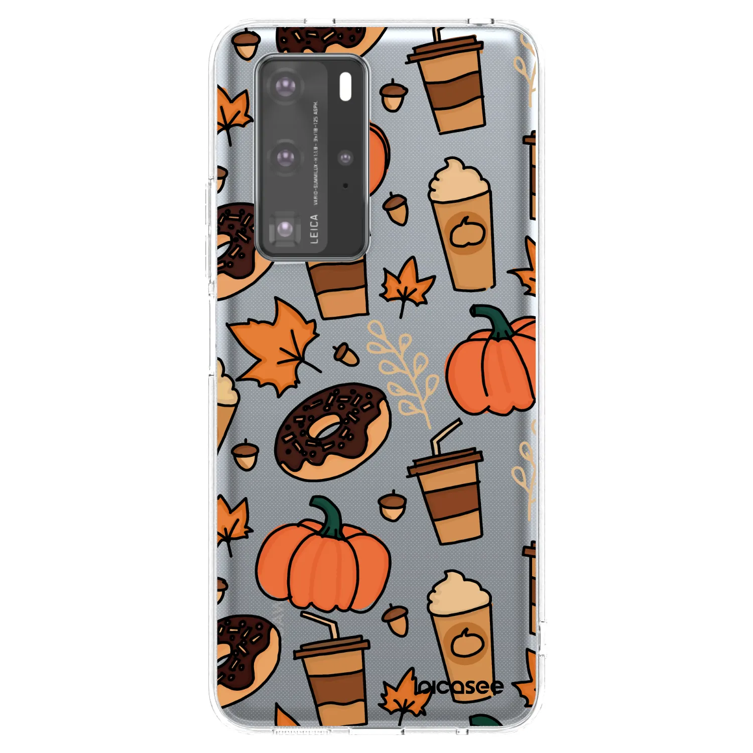 Picasee silikonski prozorni ovitek za Huawei P40 Pro - Fallovers