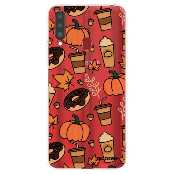 Picasee silikonski prozorni ovitek za Samsung Galaxy A20s - Fallovers