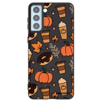 Picasee silikonski črni ovitek za Samsung Galaxy S21+ 5G G996F - Fallovers