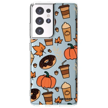 Picasee silikonski prozorni ovitek za Samsung Galaxy S21 Ultra 5G G998B - Fallovers