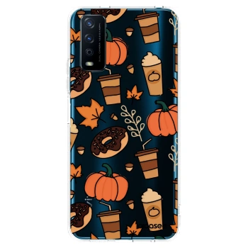 Picasee silikonski prozorni ovitek za Vivo Y11s - Fallovers