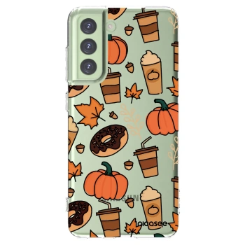 Picasee silikonski prozorni ovitek za Samsung Galaxy S21 FE 5G - Fallovers