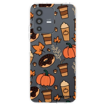 Picasee silikonski prozorni ovitek za Vivo V23 5G - Fallovers
