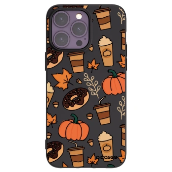 Picasee silikonski črni ovitek za Apple iPhone 14 Pro Max - Fallovers
