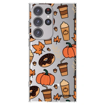 Picasee silikonski prozorni ovitek za Samsung Galaxy S23 Ultra 5G - Fallovers