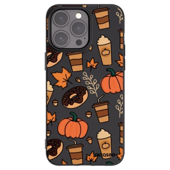 Picasee silikonski črni ovitek za Apple iPhone 15 Pro Max - Fallovers