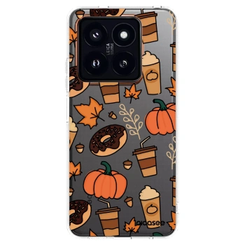 Picasee silikonski prozorni ovitek za Xiaomi 14 Pro - Fallovers