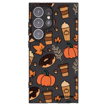Picasee silikonski črni ovitek za Samsung Galaxy S24 Ultra S928B 5G - Fallovers