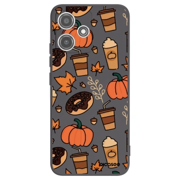 Picasee silikonski črni ovitek za Xiaomi Redmi 12 5G - Fallovers