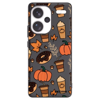 Picasee silikonski črni ovitek za Xiaomi Redmi Note 13 Pro+ 5G - Fallovers
