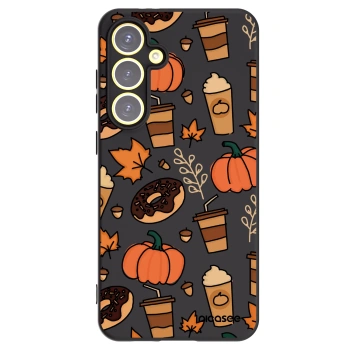Picasee silikonski črni ovitek za Samsung Galaxy S24 FE S721B - Fallovers