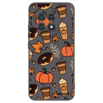 Picasee silikonski črni ovitek za OnePlus 13R 5G - Fallovers
