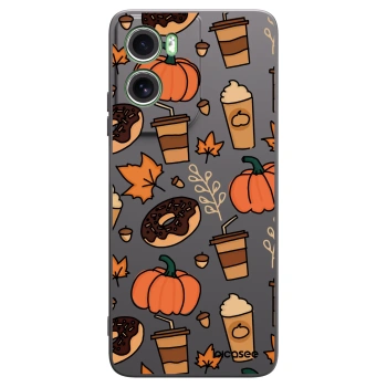 Picasee silikonski črni ovitek za Motorola Moto G06 - Fallovers