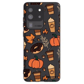 Picasee silikonski črni ovitek za Samsung Galaxy S20 Ultra 5G G988F - Fallovers
