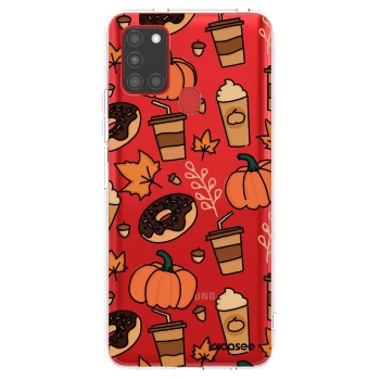 Picasee silikonski prozorni ovitek za Samsung Galaxy A21s - Fallovers