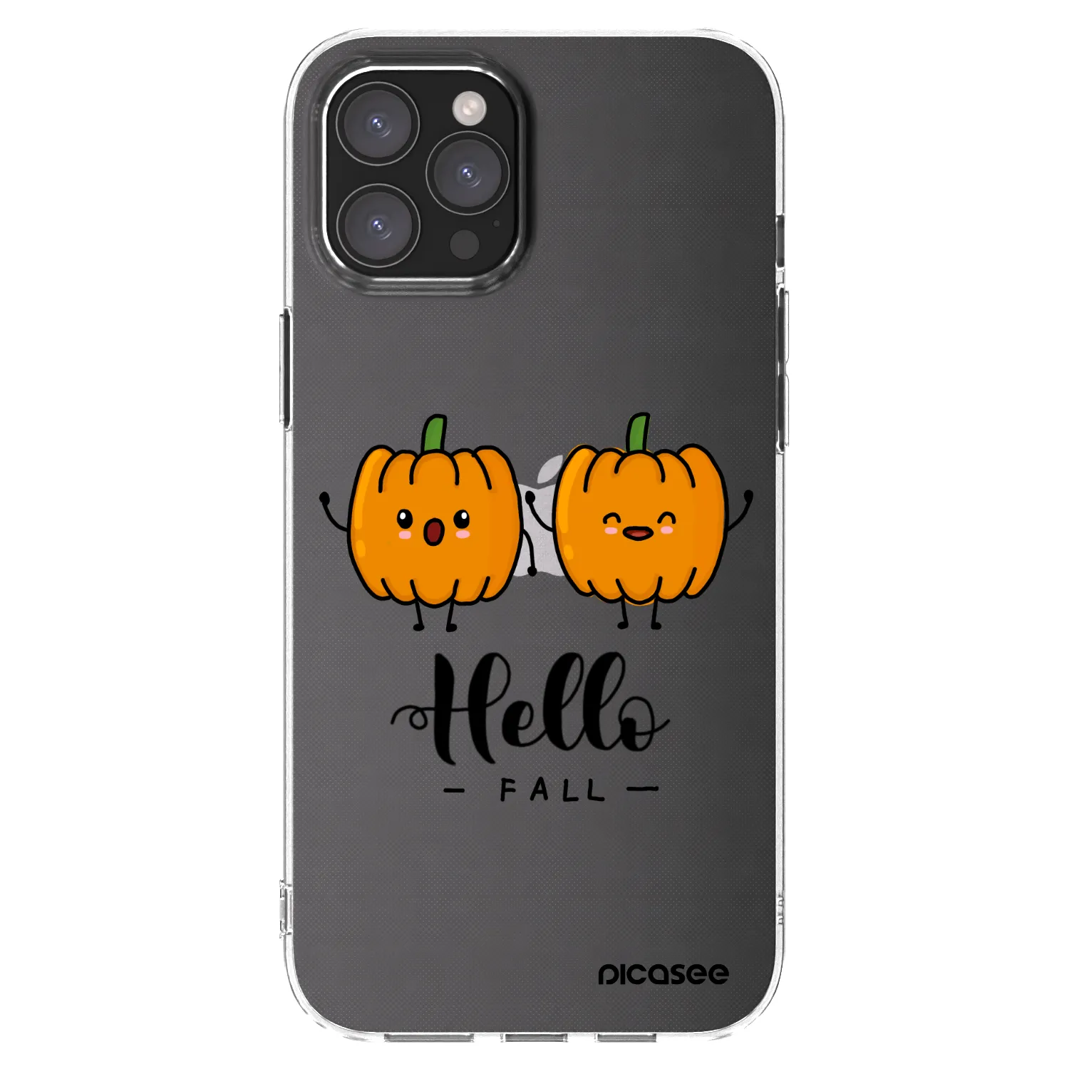 Picasee silikonski prozorni ovitek za Apple iPhone 12 Pro Max - Hallo Fall
