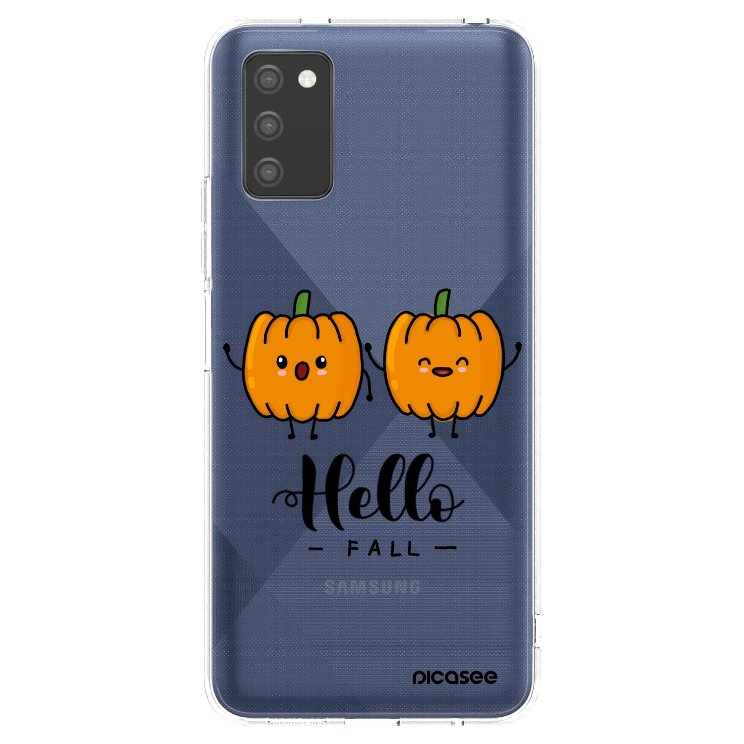 Picasee silikonski prozorni ovitek za Samsung Galaxy A02s A025G - Hallo Fall