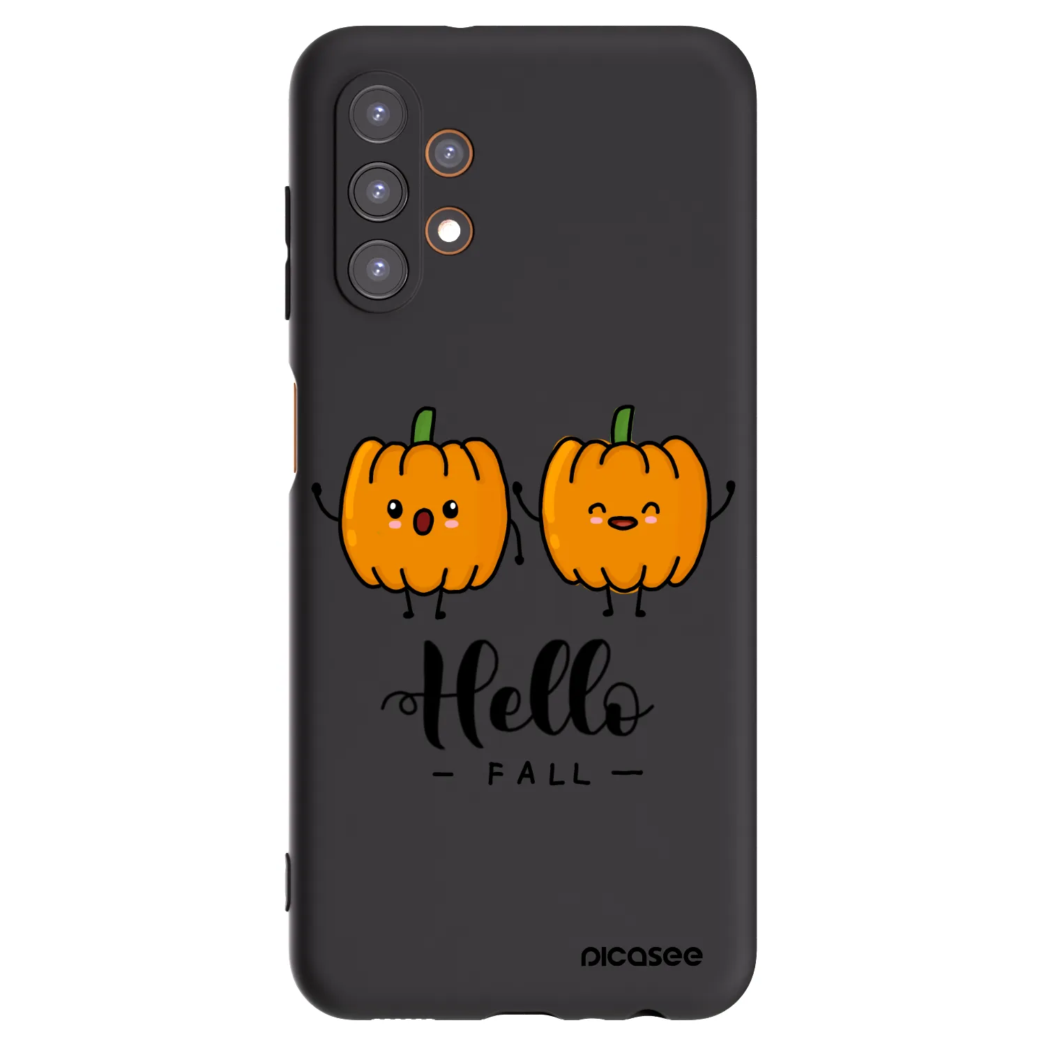 Picasee silikonski črni ovitek za Samsung Galaxy A13 4G A135 - Hallo Fall