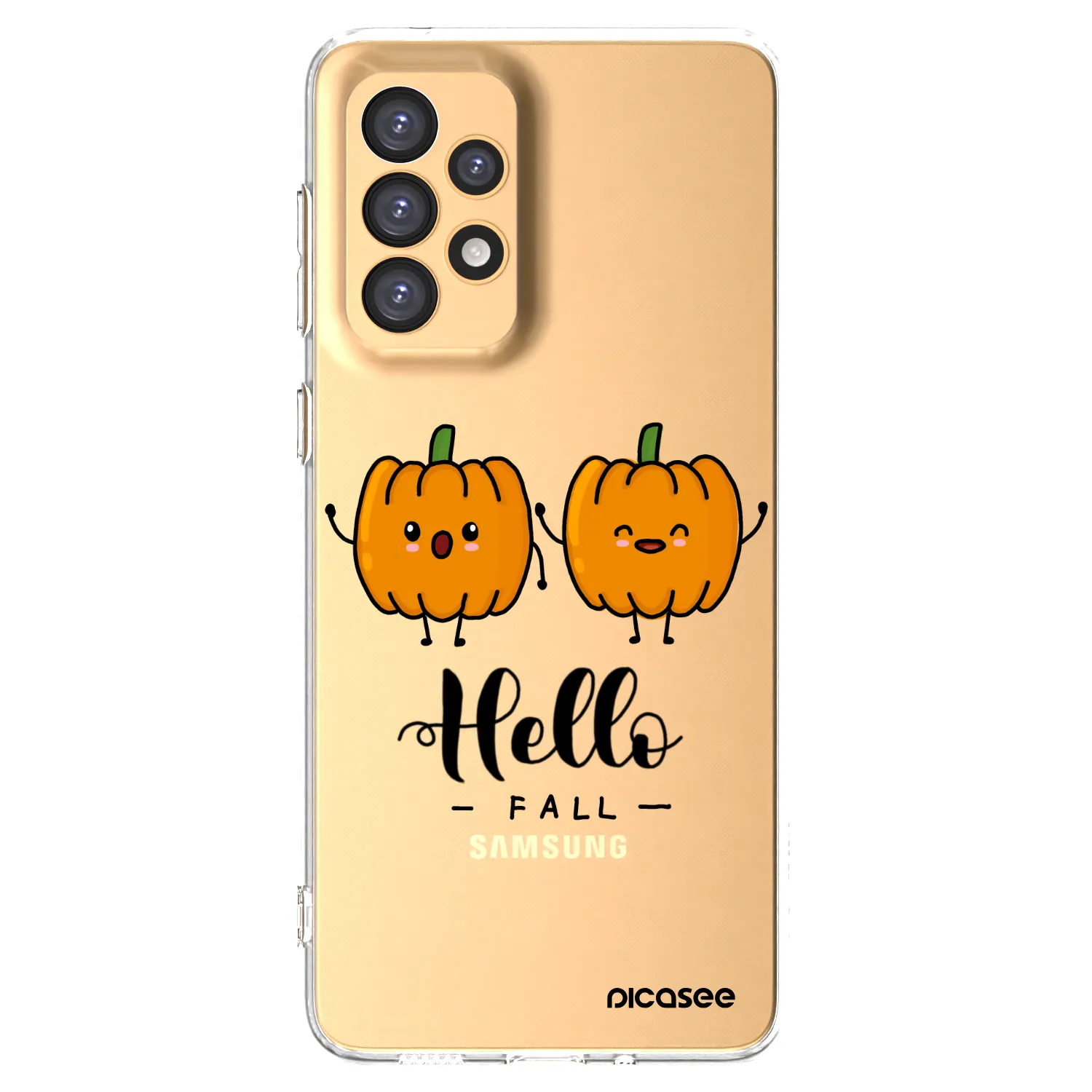 Picasee silikonski prozorni ovitek za Samsung Galaxy A33 5G A336 - Hallo Fall