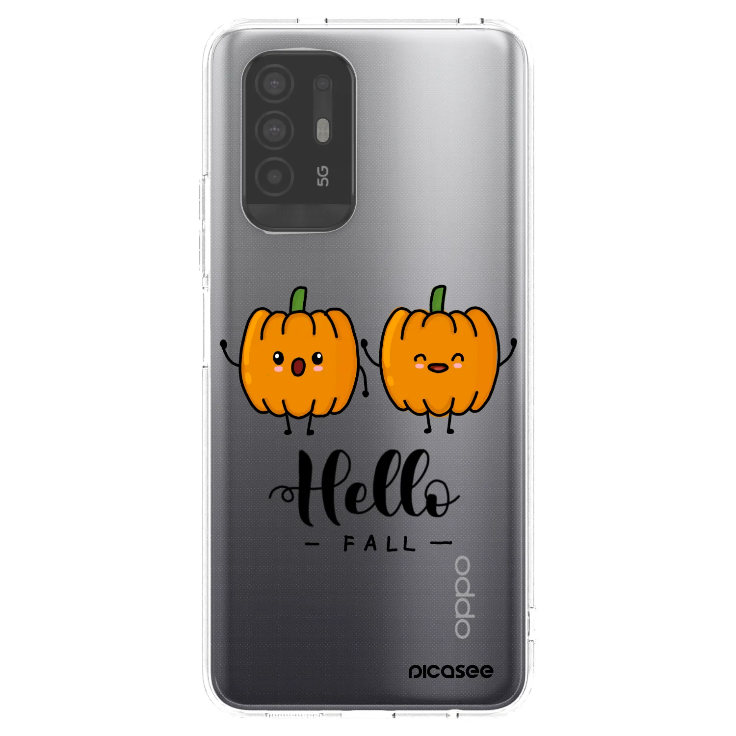 Picasee silikonski prozorni ovitek za OPPO A94 5G - Hallo Fall