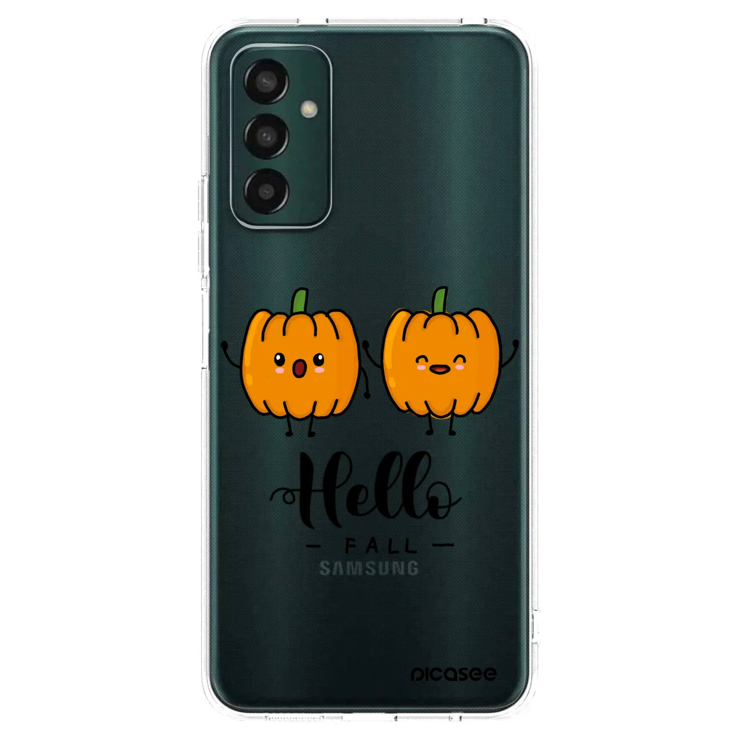 Picasee silikonski prozorni ovitek za Samsung Galaxy M23 5G - Hallo Fall