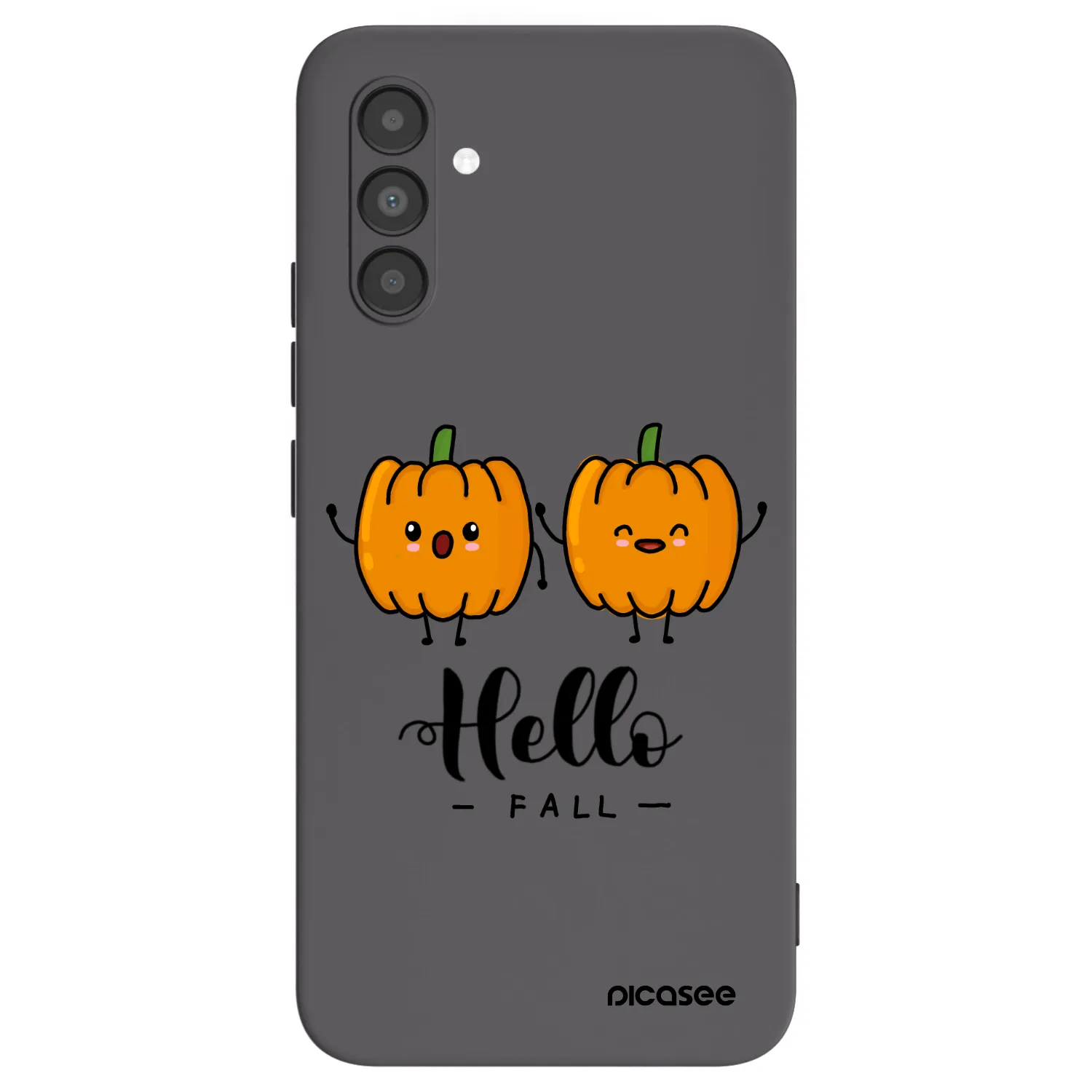 Picasee silikonski črni ovitek za Samsung Galaxy A04s A047F - Hallo Fall