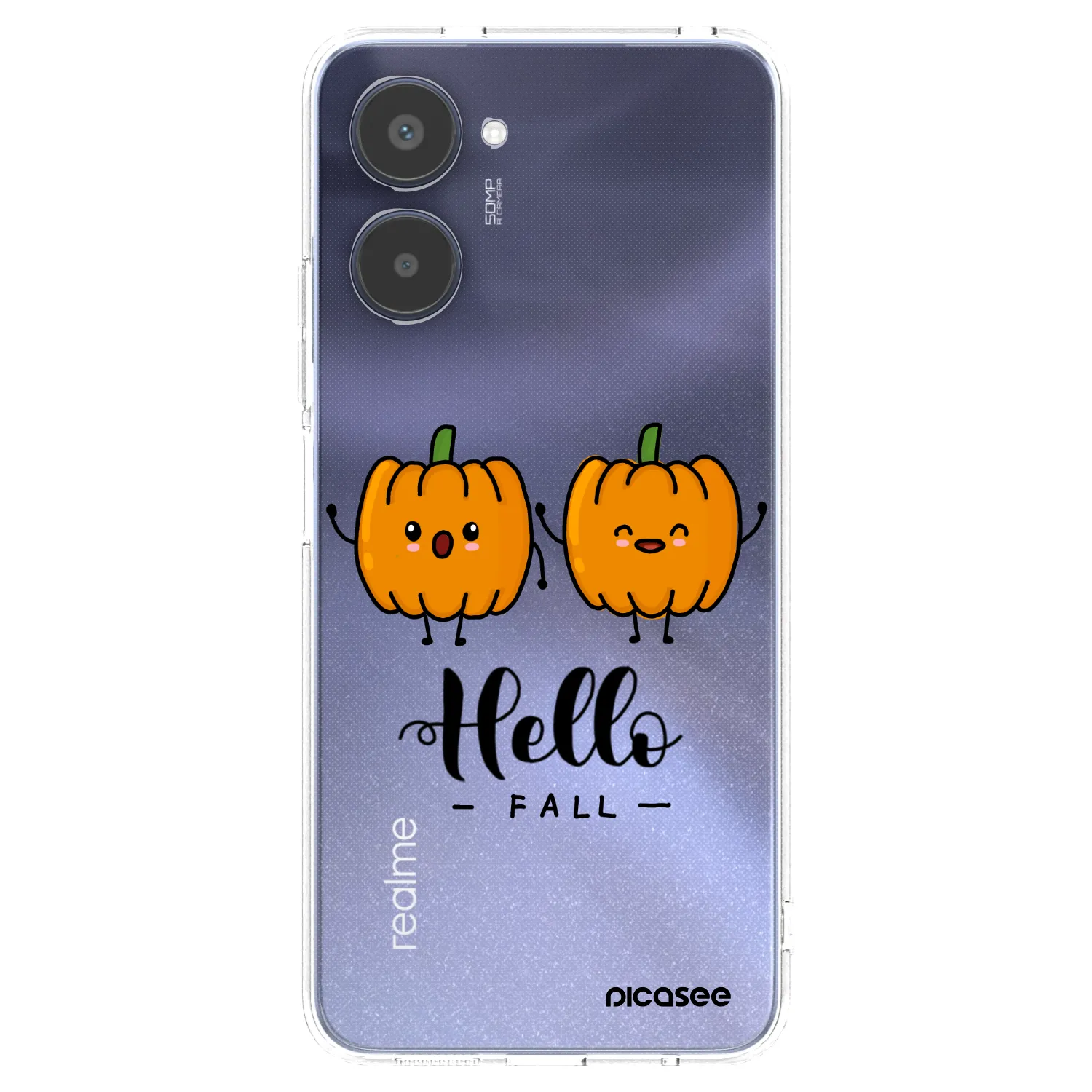 Picasee silikonski prozorni ovitek za Realme 10 4G - Hallo Fall