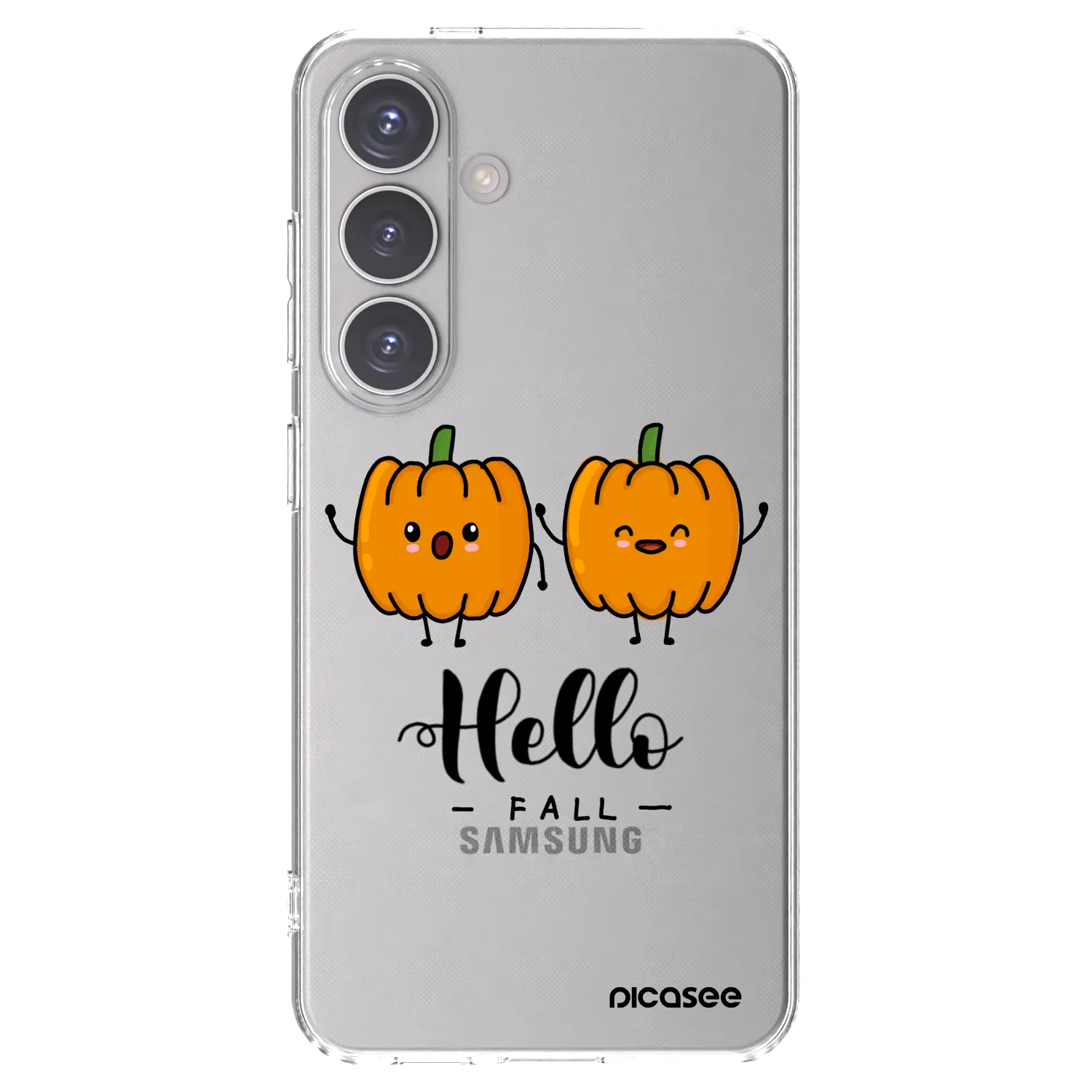 Picasee silikonski prozorni ovitek za Samsung Galaxy S24 S921B 5G - Hallo Fall