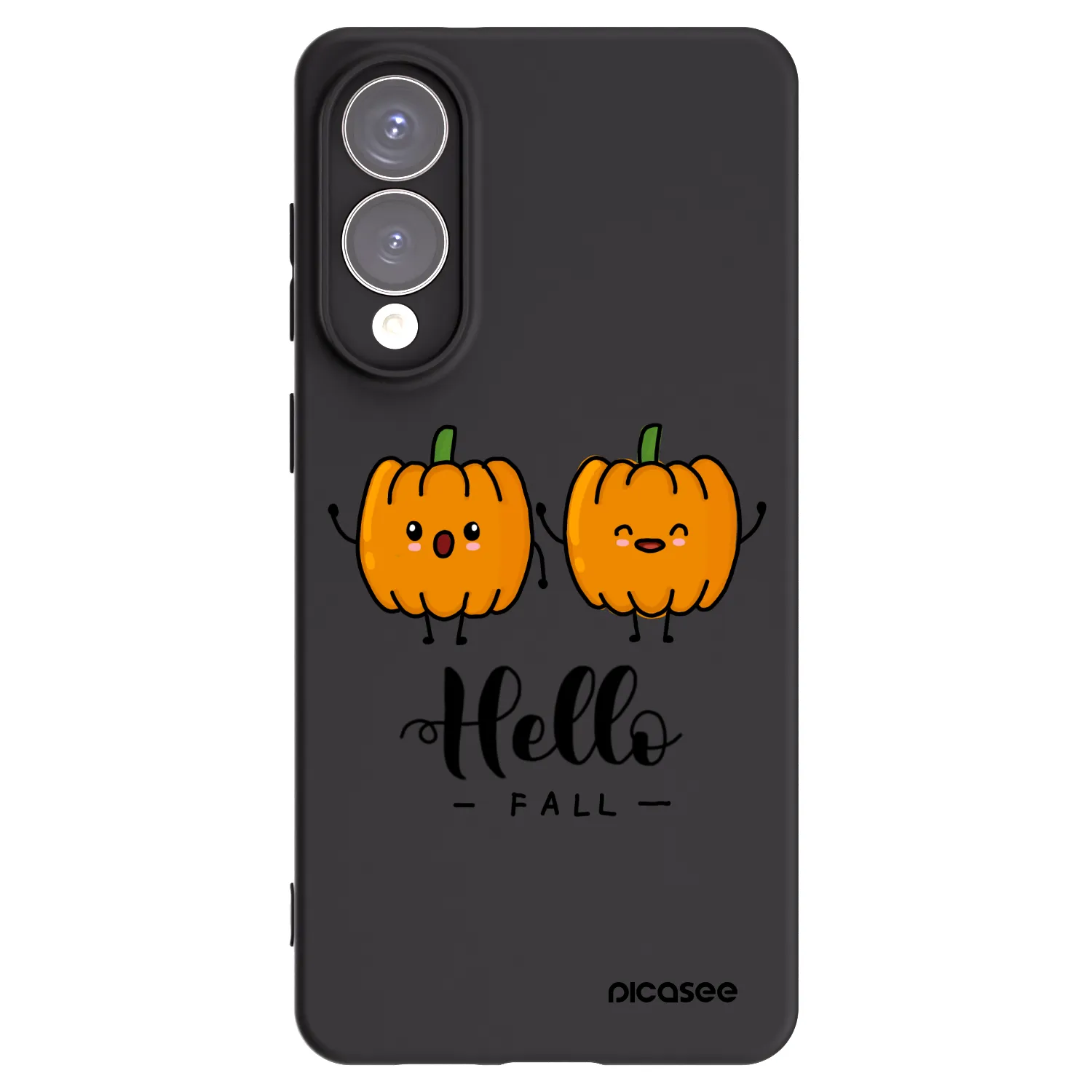 Picasee silikonski črni ovitek za Samsung Galaxy S25 Edge 5G - Hallo Fall